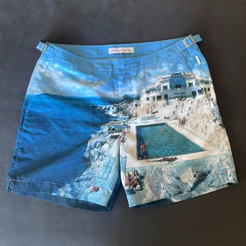Orlebar Brown swim trunks.